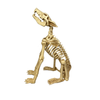 Galah 80cm Halloween Howling Wolf Skeleton Animatronic