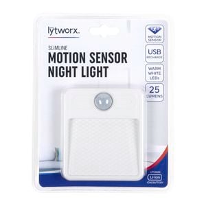 Lytworx USB Warm White Slimline Motion Sensor  Light