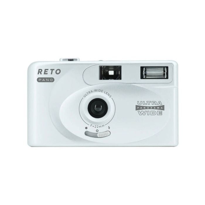 RETO PANO 35mm Film Camera Metallic Silver