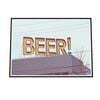 Galrie Vintage Beer Sign Fine Art Photography Print, Black Frame, 70 x 100cm (28 x 40inch)