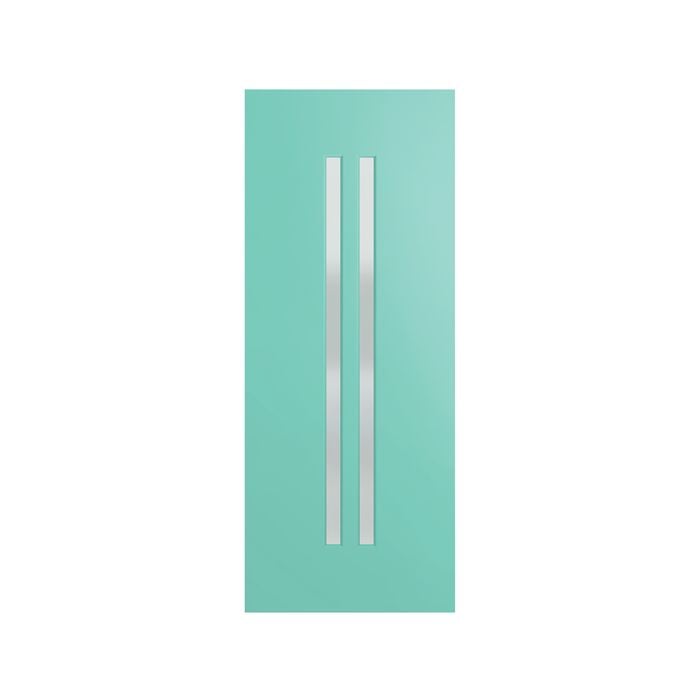 Hume Doors 1980 x 810 x 40mm Verve 2 Unglazed Entrance Door