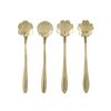 Alex Liddy Country Bloom Petal Spoon 4 Piece Set Gold