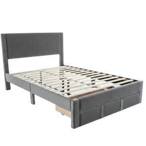 Rae Bed Frame With Drawer - Double