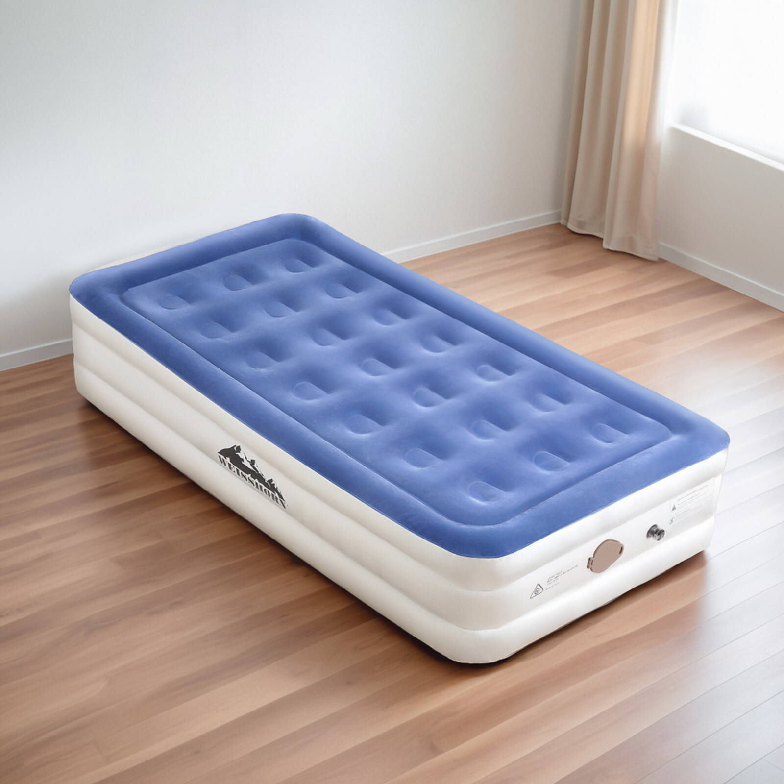 Weisshorn Air Mattress Single Inflatable Bed 46cm Cube Airbed Bunnings Australia