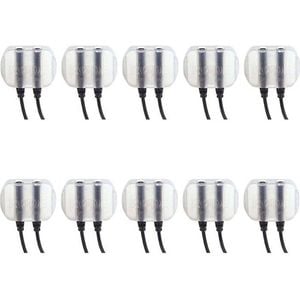 Rode invisiLav (10 pack) Discreet skinsafe mount for la valier microphones. Supports R