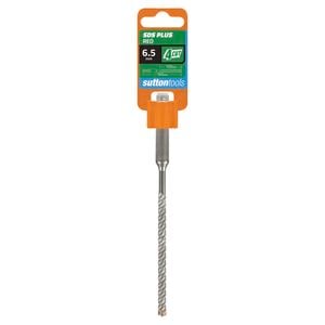 Sutton Tools 6.5 x 160mm 4 Cut SDS Plus Masonry Drill Bit