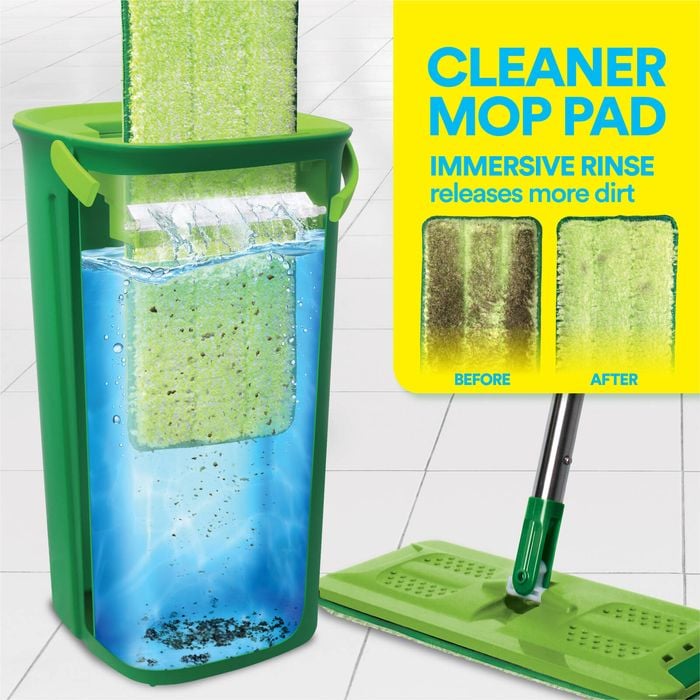 Sabco Rinse N’ Wring Gen 2 Microfibre Mop Set With Bonus Refill ...