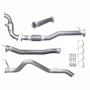 Ignite Exhausts Turbo Back For Holden Rg Colorado 2.8l 3" Cat & Pipe Raw Aluminised Steel