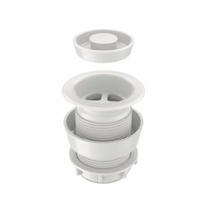 Caroma 40mm White Plug and Waste with Spacer