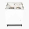 Bromic Display Chest Freezer - 176L - Curved Glass Top