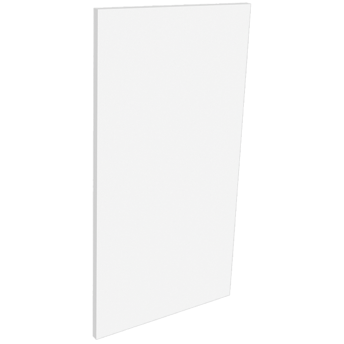 Lugna 768 x 400 x 16mm White End Panel