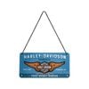 Nostalgic-Art Hanging Sign Harley-Davidson Logo Blue