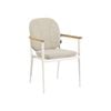 SIMPO Atlanta Outdoor Dining Chair - White
