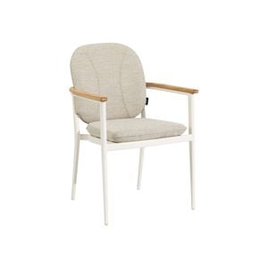 SIMPO Atlanta Outdoor Dining Chair - White