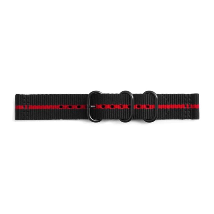 Samsung Premium Strap Black/Red - Gear Sport