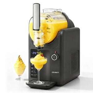 Devanti Slushie Machine Ice Cream Maker 2L Grey