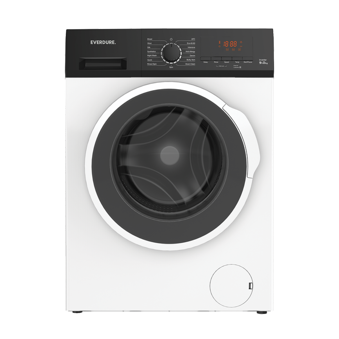 Everdure 9kg White Front Load Washer