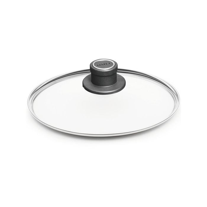 Woll Diamond Lite Fixed Knob Safety Glass Lid 20cm W/Knob