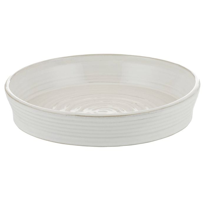 Amalfi Somerset Large Milky Glaze Platter White 28x28x5.2cm