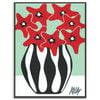 Artist Lane "Carousel" by Kelly - 41x51cm Black Framed Canvas
