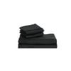 2000TC Ultra Soft Comfort Super King Sheet Set - 3 Pieces (Black)