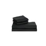 2000TC Ultra Soft Comfort Super King Sheet Set - 3 Pieces (Black)