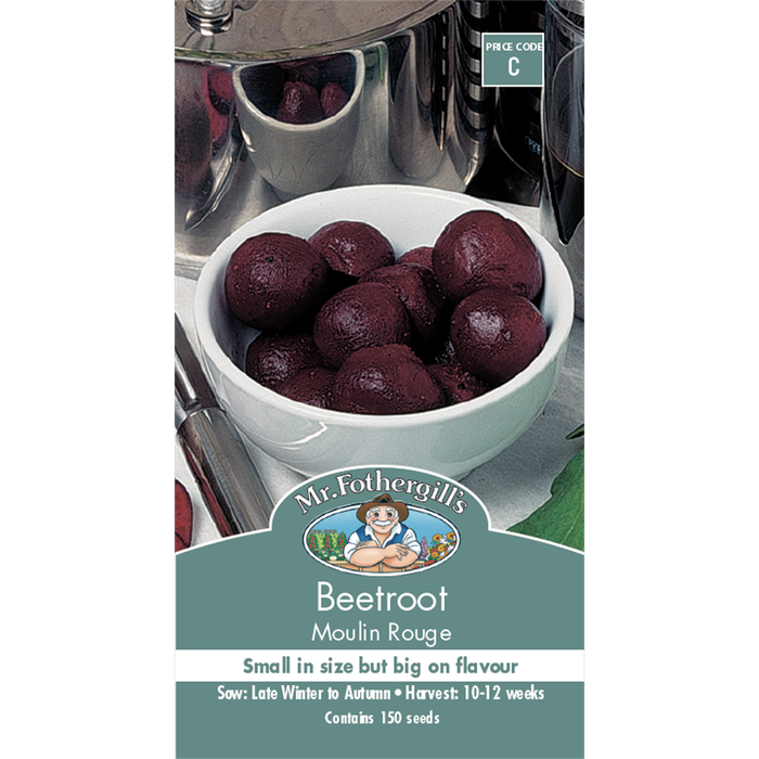 Mr Fothergill's Moulin Rouge Beetroot Vegetable Seed