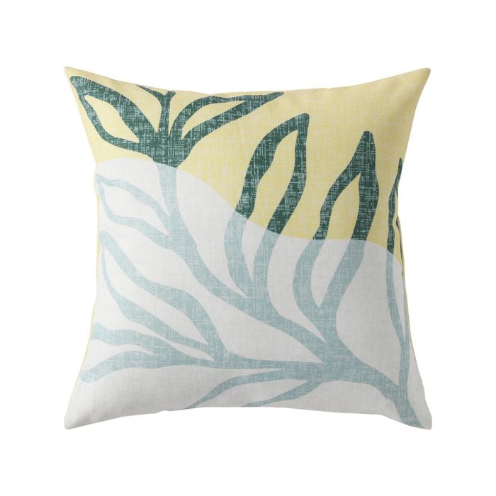 Vibes Noosa Printed Cushion 50 X 50cm - Mustard