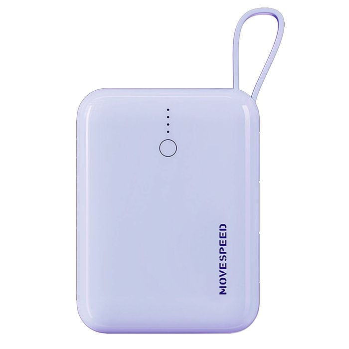 MOVE SPEED Mini Power Bank 10000mAh 22.5W - Purple