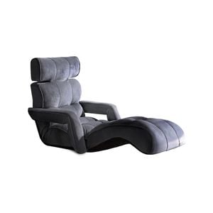 Artiss Lounge Sofa Floor Armchair Folding Chaise Chair Adjustable Recliner