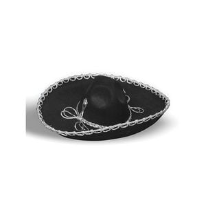 Rubies Mexican Sombrero Hat Adult/Boys Costume Party Dress-up Accessory Black