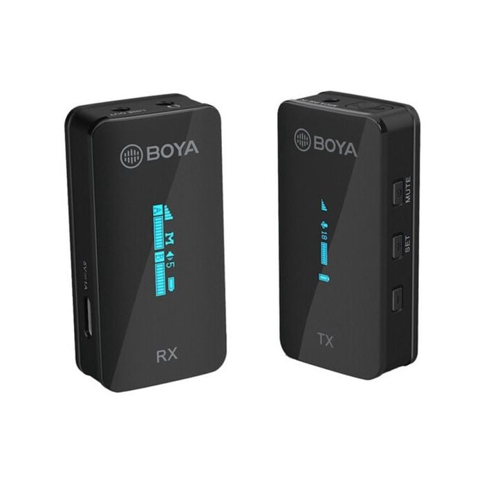 Boya BY-XM6-S1 Ultra Compact 2.4GHz Dual-Channel Wireless Microphone