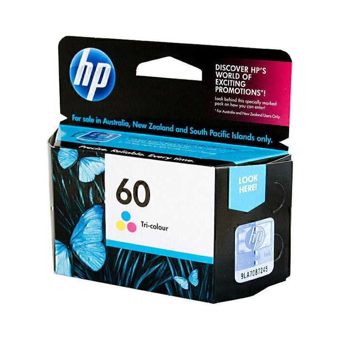 Hp #60 Tri Colour Ink Cc643wa