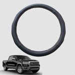 Steering Wheel Cover for RAM 1500 Laramie 2019-Current 38CM Leather | Circle