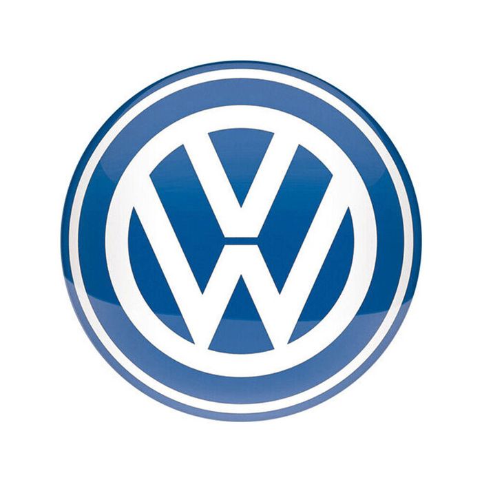 Nostalgic-Art Round Vintage VW Logo Metal Decorative Sign 35x35x0.5cm