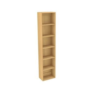 Lugna 2048 x 450 x 280mm Sand 5 Shelf Shelving Unit
