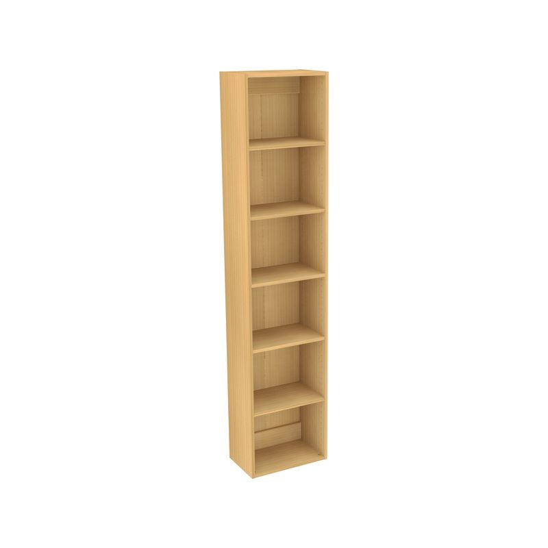Lugna 2048 x 450 x 280mm Sand 5 Shelf Shelving Unit