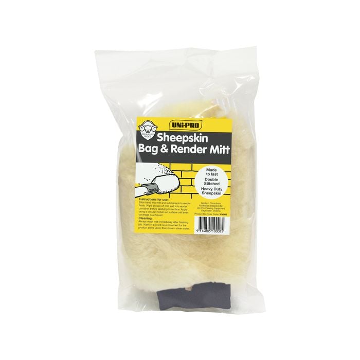 UNi-PRO Sheepskin Bag And Render Mitt