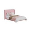 Charlotte Queen Upholstered Bed Frame - Dusty Pink
