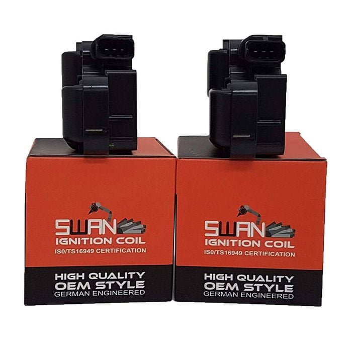 2-Pack SWAN Ignition Coil for Mercedes Benz A Class W169 & B Class W245