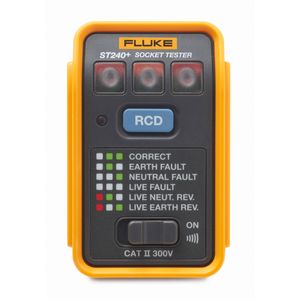 Fluke ST240+ RCD Socket Tester with Beeper