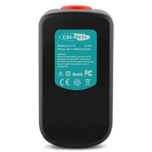 Compatible Battery For Black Decker Firestorm 18v 244760-00 A1718 A18 Hpb18 Hpb18-ope 3.0ah