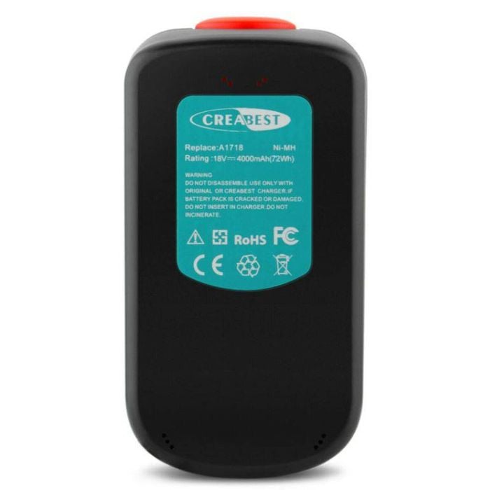 Compatible Battery For Black Decker Firestorm 18v 244760-00 A1718 A18 Hpb18 Hpb18-ope 3.0ah