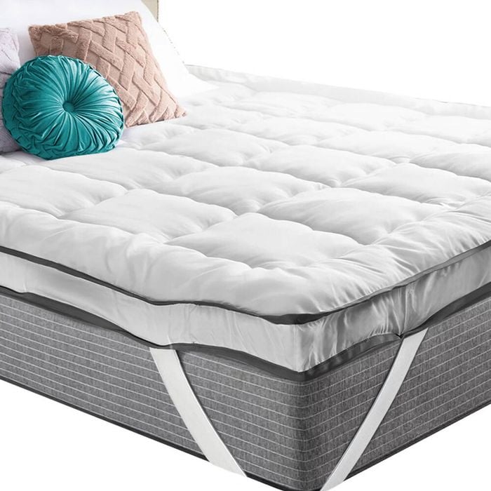 STARRY EUCALYPT Mattress Topper Pillowtop Luxury Bedding Mat Cover 9cm Single