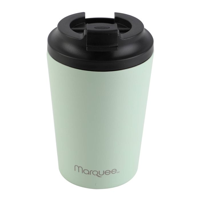 Marquee 350ml Green Insulated Ceramic Lined Coffee Tumbler