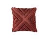 Bianca Haven Terracotta Cotton Chenille Square Cushion