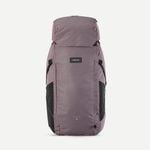 Women's Trekking Backpack Suitcase Opening 60+6L - Travel 900 - Dark Grey