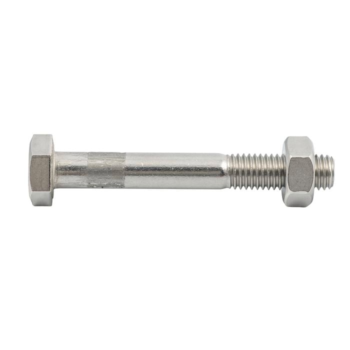 Zenith M8 x 80mm 316 Stainless Steel Hex Head Bolt And Nut