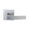 Delf Trade Satin Chrome Lucca Square Dummy Lever Set