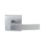 Delf Trade Satin Chrome Lucca Square Dummy Lever Set